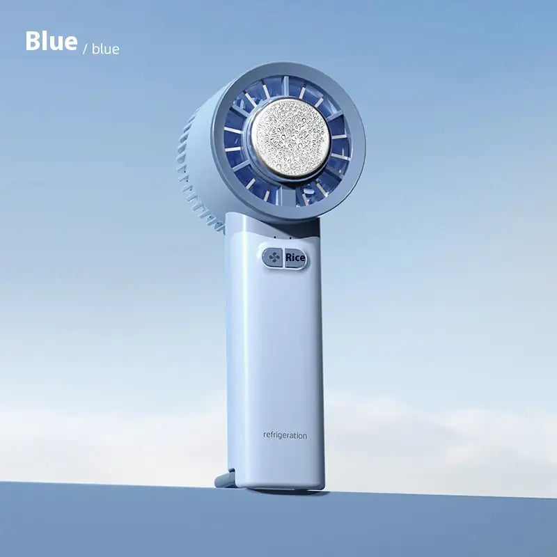 Handheld Turbo Jet Fan Mini Portable Ice Cold Fan